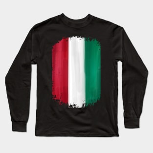 Italy Flag Long Sleeve T-Shirt